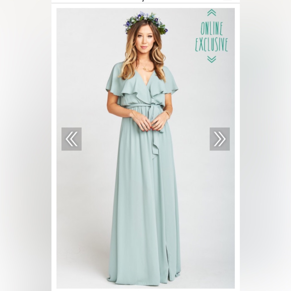 Sage Show Me Your Mumu dress